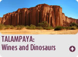 Talampaya: Dinosaurios y Vinos