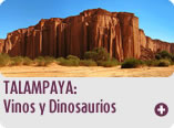 Talampaya: Dinosaurios y Vinos