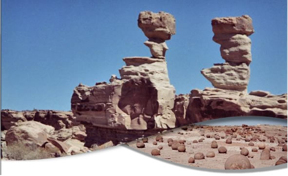 Turismo na Ischigualasto (Valle de la Luna) e Talampaya